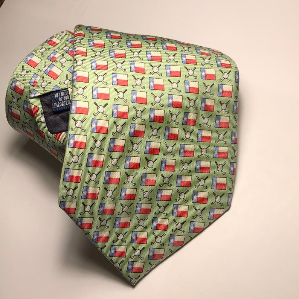 Vineyard Vines Tie TEXAS 🏌️⛳️